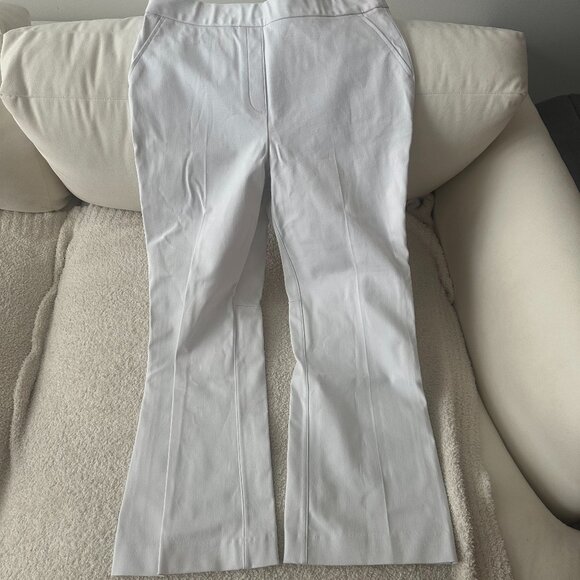 Spanx White Kick Flare Pull On Pants Size Large - Picture 2 of 4